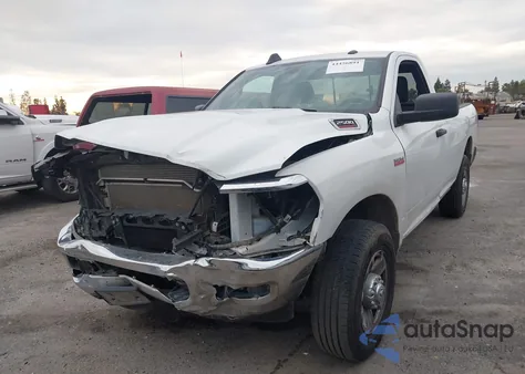 2022 Ram 2500 Tradesman 4X2 8' Box from USA, damaged, VIN 3C6MR4AJ1NG231506